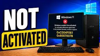 Windows Activation Failed? Do This First (0xC004F061 & 0x8007007B)