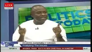 Rivers Assembly Crisis Has National And Local Dimension- Legal Expert