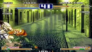 King Of Fighters 2003 Arcade Mode Easiest Dificcult As Fatal Fury Team