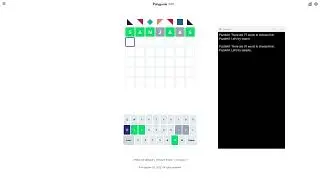 AI Solve Daily Polygonle Puzzle #1271 (Hard Mode): 1/22/2026 (ASMR)