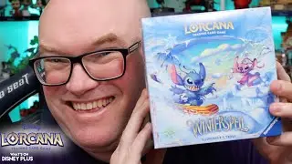 Распаковка набора Disney Lorcana: Winterspell Illumineer's Trove