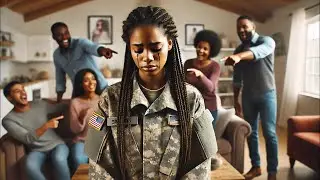 Her family laughed at her MILITARY dreams, but then she was honoured by the president who stood up