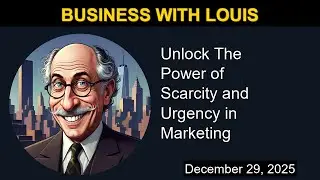 Unlock The Power of Scarcity and Urgency in Marketing | Business with Louis