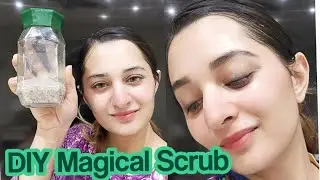 Homemade Face and Body Scrub Removes Dirt & Dead Dry Skin Get Clean and Clear Skin