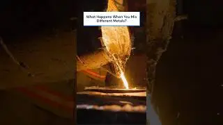 What Happens When You Mix Different Metals?#science #alloy #chemistry #whatif #shortsvideo #short