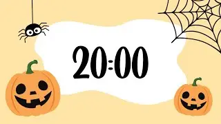 20 Minute Halloween Timer! (With Music)