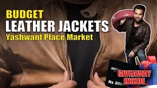 Budget Leather Jackets🔥 Yashwant Place's Winter Collection is Perfect for You! |100% Genuine Leather