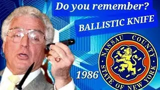 1986 BALLISTIC KNIFE Danger - Police Demonstration