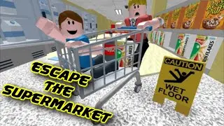 ESCAPE THE SUPERMARKET OBBY ! Full Walkthrough