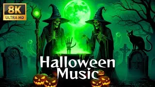 Halloween Night Ambience 2025 🎃 Haunted Pumpkin Village 👻 Relaxing Spooky Sleep Music Therapy