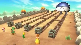 Mario Party 9 - Toad vs Yoshi vs Koopa vs Daisy (Minigames) #16