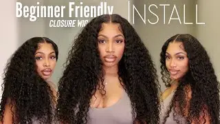 NO GLUE MELT!! REAL HD LACE CLOSURE WIG INSTALL (BEGINNER FRIENDLY) | Alipearl Hair X Chrissy Cousin