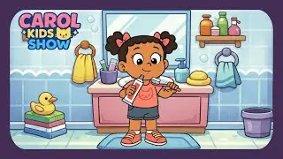 Escova os dentinhos 🪥 M&uacute;sica Infantil Animada | Carol Kids Show