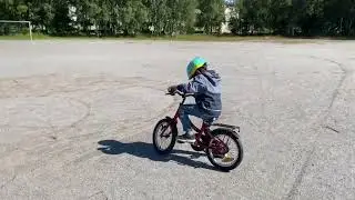 BIKE RIDING: How to ride a bike? I learned to ride a bike from my dad and keep getting better at it.