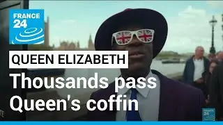 Thousands pass Queen Elizabeth's coffin as she lies in state in London &bull; FRANCE 24 English