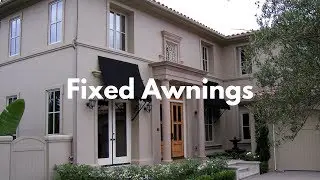🏗️ Fixed Awnings Installed by Classic Improvement Products | Durable Shade Year-Round