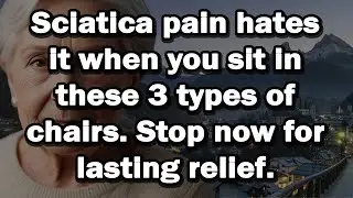 Sciatica pain hates it when you sit in these 3 types of chairs. Stop now for lasting relief.