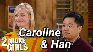 Caroline and Han having a deep connection! (kind of) | 2 Broke Girls