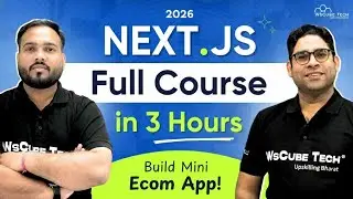 Next JS Full Course for Beginners (2025) | Learn & Build a Mini Ecommerce App Project (Part-1)