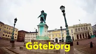 Gothenburg city walk &ndash; from Drottningtorget to Kungsportsplatsen