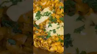 Desi Twist in Foreign Pasta🌶️✨ #youtubeshorts #makhani #pasta #macaroni #pastarecipe #paneer