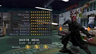 Tony Hawk's Pro Skater 3 Menu 10 Hours Extended
