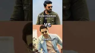 Ram Charan Vs Prabhas Full Comparison || #shorts #bgm #ramcharan #prabhas