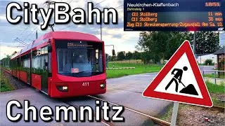 Streckensperrung bei CityBahn Chemnitz!
