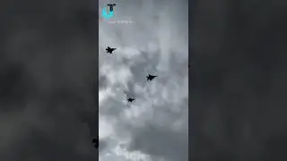 Israeli warplanes fly over the funeral of Hassan Nasrallah, former secretary-general of Hezbollah