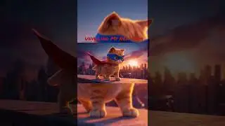 Super Cat: The First Trailer🔥🎬#ShortFilm #SuperheroCat #Animation #Action #ViralVideo #shorts#viral