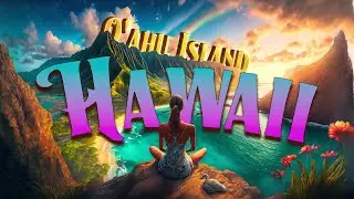 Hawaii: Serene Flight & Relaxing Piano Melodies in 4K HDR