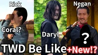Walking Dead Characters Be Like 😂 (Daryl, Rick, Negan, Simon & Morgan)#thewalkingdead #daryldixon 