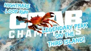 INSANE Legendary Build! | Nightmare Loop Run | Crab Champions (Variety Update)