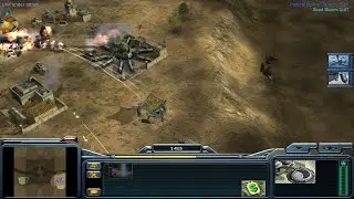 C&C Generals: Destroying a Scud Storm at the last second (literally)