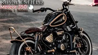 BOBBER | Royal Enfield Meteor 350 Custom by Neev Motorcycles