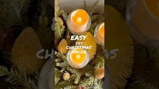 Easy diy Christmas decor #decoraciondiy #christmascrafts #christmas #reels