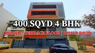 400 SQYD | 4 BHK LUXURY FLOOR📍 SUSHANT LOK-2 | GURGAON #sushantlok#nearmetro#sector57#terracefloor 