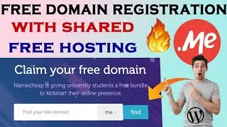 Free Domain Registration !! Free .Com Domain 2021