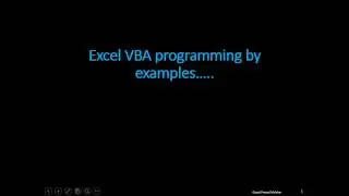 Видеокнига по программированию на Excel VBA &mdash; что входит в этот набор учебных пособий и примеров