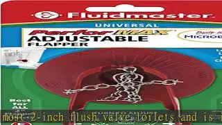 Fluidmaster 502P21 PerforMAX Universal Water-Saving Long Life Toilet Flapper for 2-Inch Flush Valve