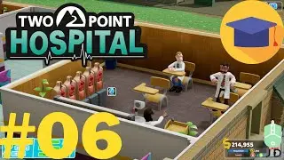 Staff Training Lets Go! Two Point Hospital, Lets Play, Ep 6 - Flottering