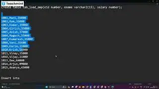 Oracle SQL Loader