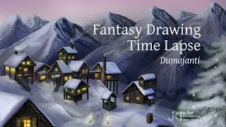 Fantasy Zeichnung im Zeitraffer - Dumajanti