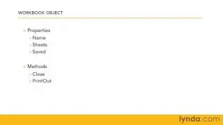 0102 Examining the Excel object model
