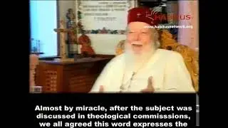 Heretical Former Romanian Patriarch Teoctist Arăpașu speaks about Filioque #Ecumenism #heresy