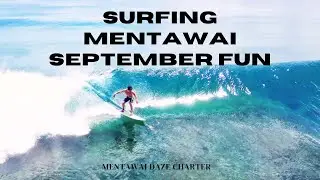 SURFING MENTAWAI BOAT TRIP CLEAR WATER SURF SESSION　メンタワイ島サーフィンボートトリップ