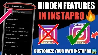 Hidden Features In Instapro🔥| Developer Option In Instapro😱 - Use It Now!