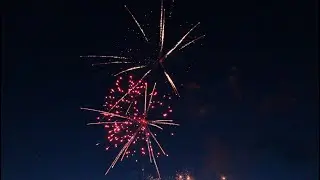 Abschlussfeuerwerk vom Keulebuckel Lichterfest vom 29.07.2022 (Freitag)