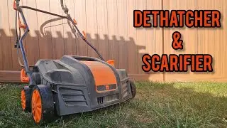 WEN DT1516 Dethatcher and Scarifier Unbox and Test