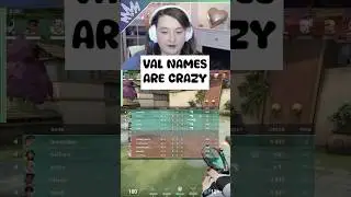 Valorant Names Are Crazy | #shorts